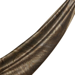 ipekevi - Khaki Green Jacquard Prime Silk Scarf (1)