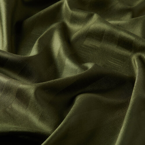  Khaki Green Mono Blinds Silk Scarf