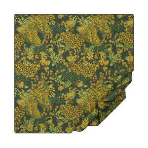 ipekevi - Khaki Green Rich Rose Cotton Scarf