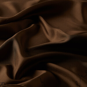 Khaki Signature Silk Twill Scarf - Thumbnail