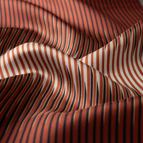 Kızıl Bakır Karadeniz Keşanı Tivil İpek Eşarp