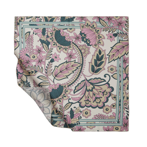 Krem Asi Sarmaşık Tivil İpek Eşarp Krem Asi Sarmaşık Tivil İpek Eşarp