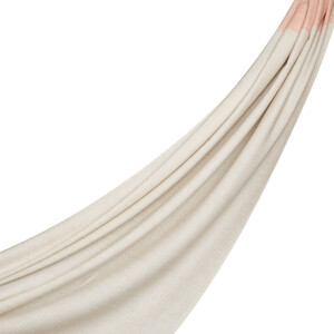 ipekevi - وشاح صوف لون كريمي ipekevi - وشاح صوف لون كريمي