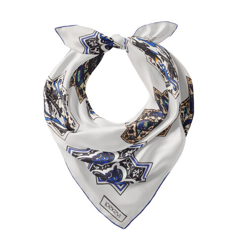 Kum Beyazı Selçuklu Saten İpek Mendil