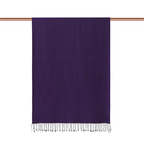 Lavender Anthracite Reversible Silk Scarf