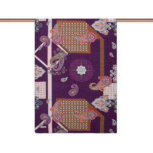 ipekevi - Lavender Palace Way Print Tencel Scarf (1)