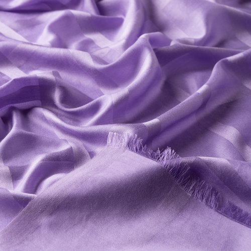 Lavender Satin Silk Scarf