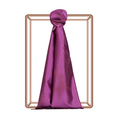 Lavender Spray Paint Print Silk Scarf