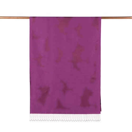 Lavender Spray Paint Print Silk Scarf