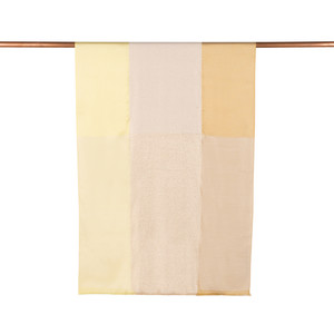 ipekevi - Lemon Yellow Lady Lurex Silk Scarf (1)