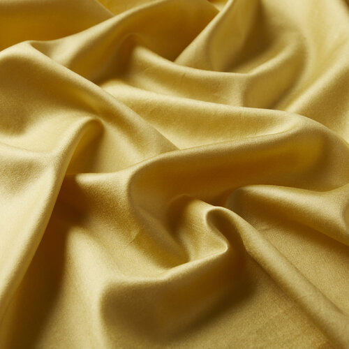 Lemon Yellow Reversible Silk Scarf