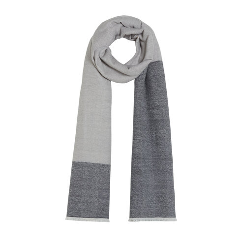 Light Gray Wool Scarf