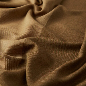 Light Khaki Green Wool Scarf - Thumbnail