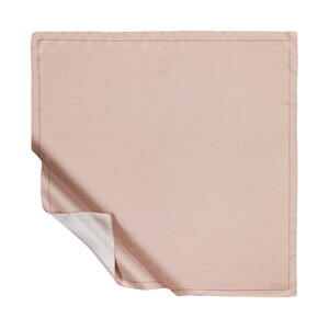 Light Pink Frame Silk Twill Scarf - Thumbnail
