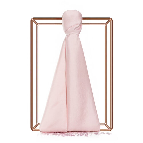 Light Powder Silk Scarf