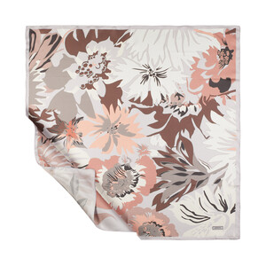 ipekevi - ايشارب حرير تويل تصميم ورود لون ليلكي