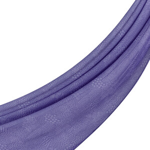 ipekevi - Lilac Ethnic Harmony Print Cotton Scarf