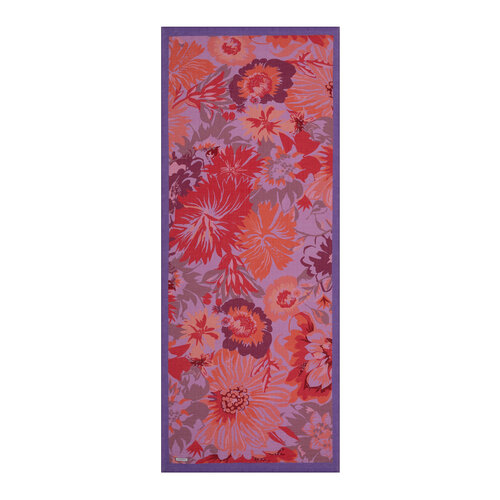 Lilac Fuchsia Nihavent Print Tencel Scarf