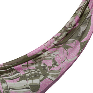 Lilac Marble Flow Tencel Scarf - Thumbnail