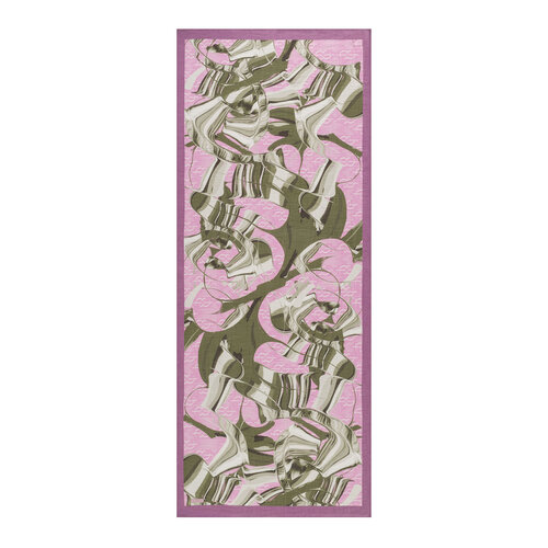 Lilac Marble Flow Tencel Scarf