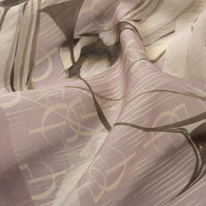 Lilac Mink Marble Flow Tencel Scarf - Thumbnail
