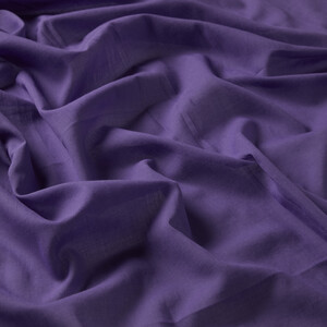 Lilac Plain Cotton Scarf - Thumbnail