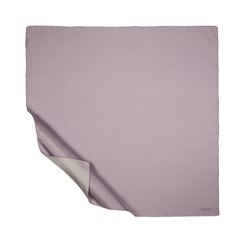 Lilac Plain Silk Twill Scarf