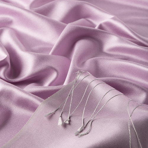Lilac Reversible Silk Scarf