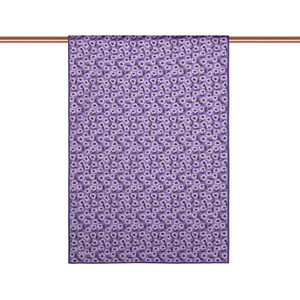 ipekevi - Lilac Spring Flowers Cotton Scarf (1)