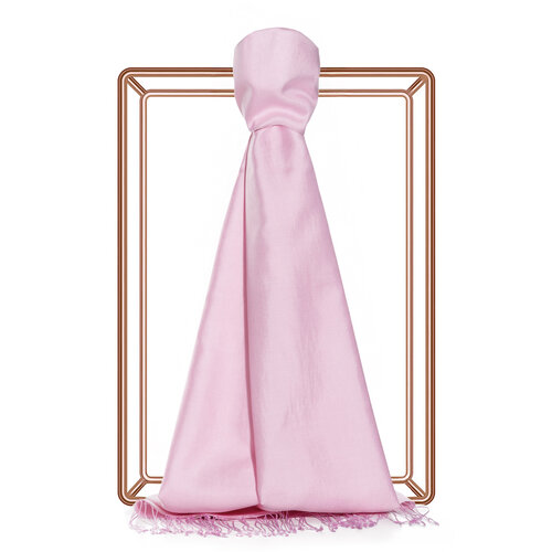 Lilyum Pembe İpek Şal 