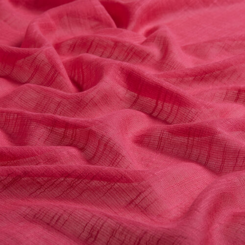 Magenta Plain Cotton Silk Scarf