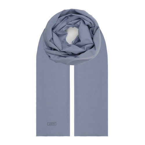 Magnetic Blue Plain Cotton Scarf