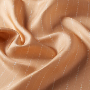 ipekevi - Melon Signature Silk Twill Scarf (1)