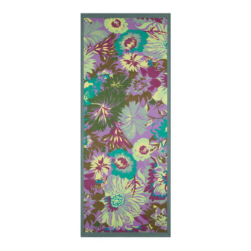 Menthol Nihavent Print Tencel Scarf