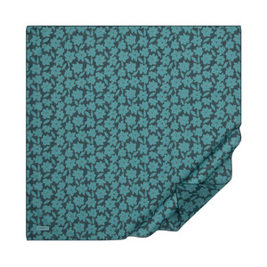 ipekevi - Menthol Orange Flower Cotton Scarf