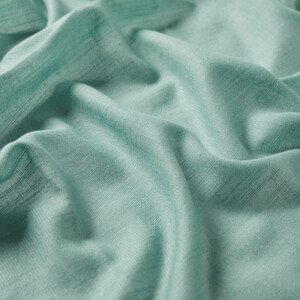 Menthol Plain Cotton Silk Scarf - Thumbnail