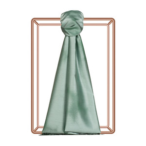 Menthol Spray Paint Print Silk Scarf - Thumbnail