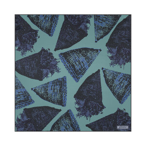 ipekevi - Mentol Tikina Saten İpek Mendil