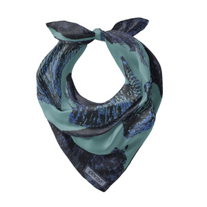 ipekevi - Mentol Tikina Saten İpek Mendil (1)