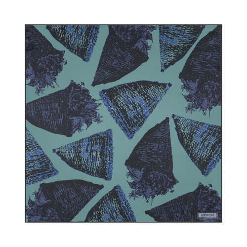 Mentol Tikina Saten İpek Mendil