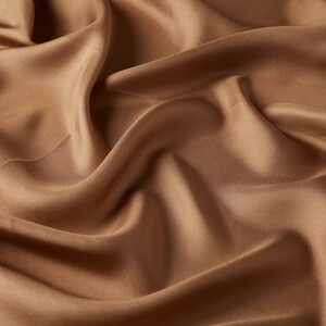 ipekevi - Milky Coffee Frame Silk Twill Scarf (1)
