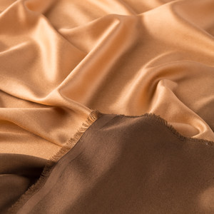 ipekevi - Milky Coffee Gradient Silk Scarf (1)