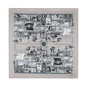 ipekevi - Miniature Lead Satin Silk Pocket Square