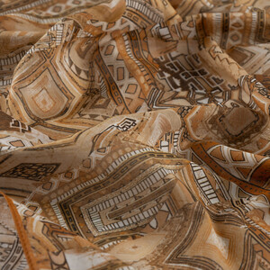 Mink Anatolian Dream Cotton Scarf - Thumbnail