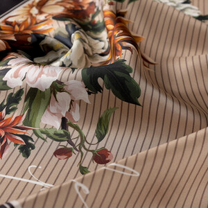 ipekevi - Mink Black Eva Twill Silk Scarf (1)