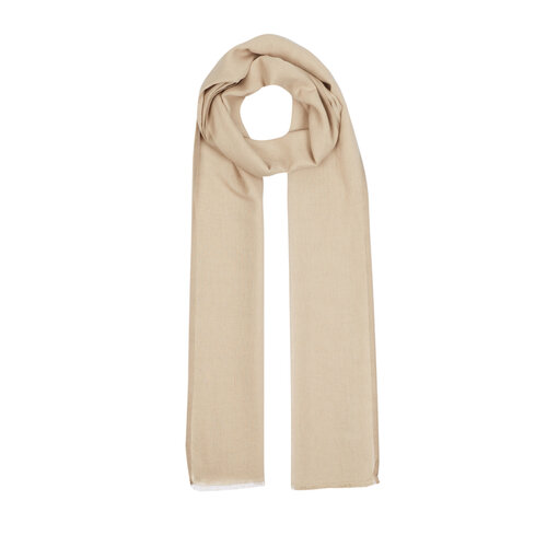 Mink Bordered Modal Silk Scarf