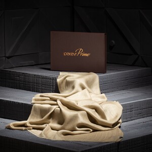 Mink Cashmere Silk Prime Scarf - Thumbnail