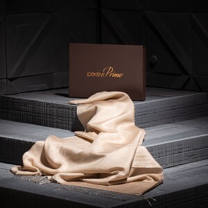 Mink Cashmere Silk Prime Scarf - Thumbnail