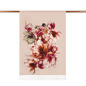 ipekevi - Mink Florescence Print Silk Scarf (1)