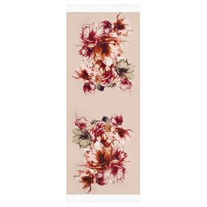 Mink Florescence Print Silk Scarf - Thumbnail